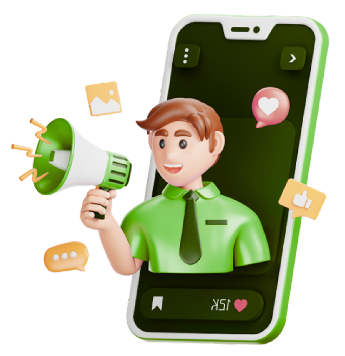 Social media marketing and fundraising
